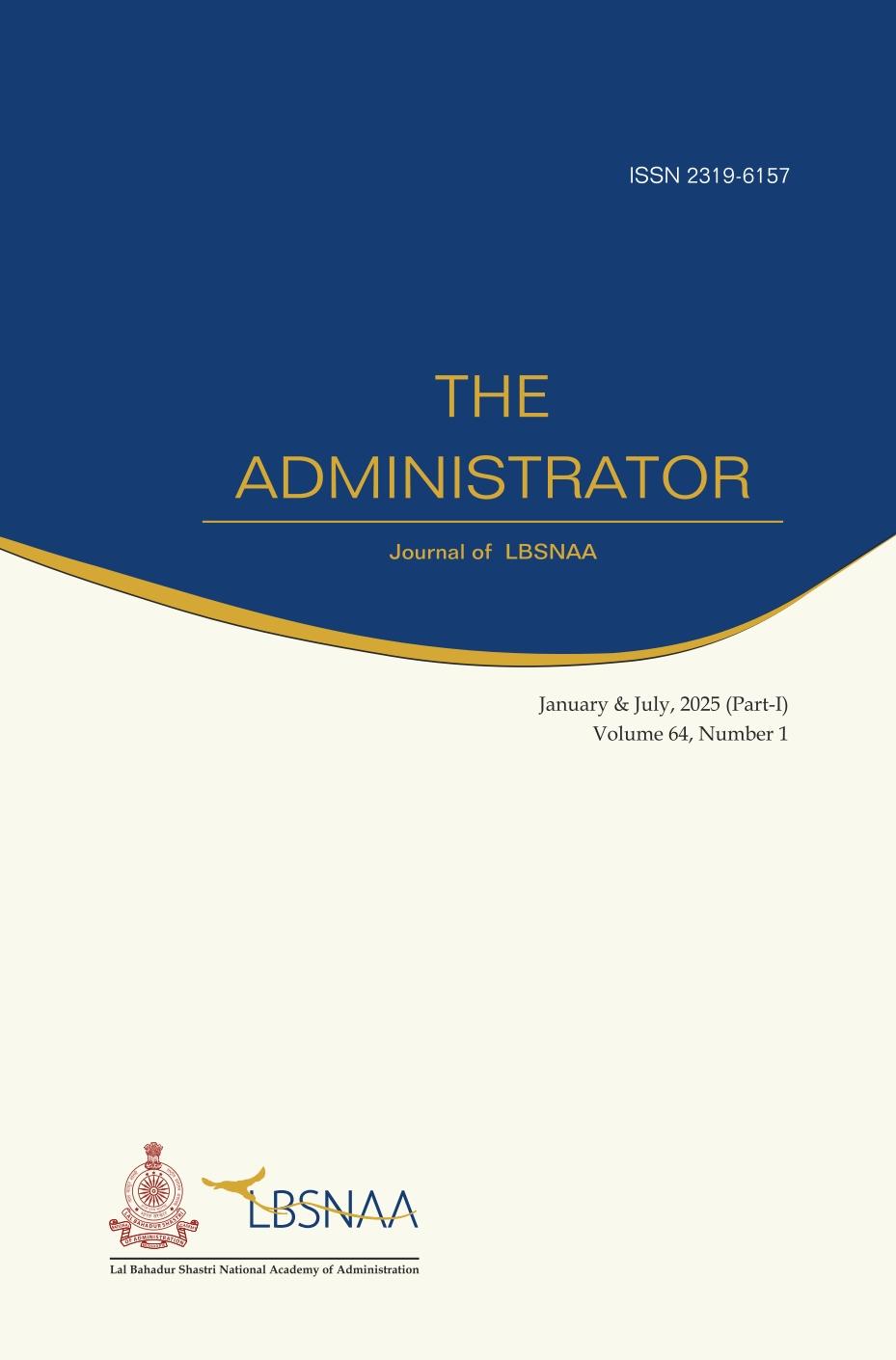 The Administrator Volume 64 Number 1, January & July 2025